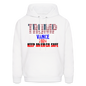 Men's Hoodie Trump Vance Hoodies Keep America Safe - white