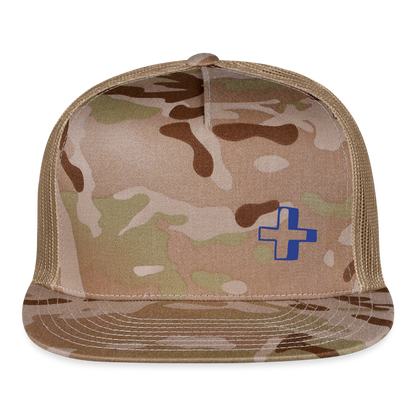 Trucker Cap cross - MultiCam\tan