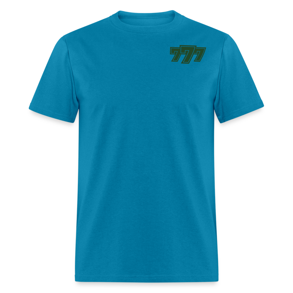 Unisex Classic T-Shirt 3 - 7's  shirt - turquoise