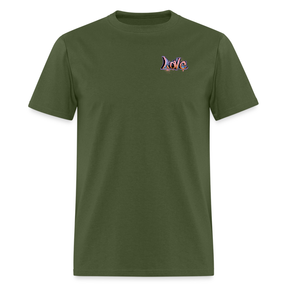 Unisex Classic T-Shirt Love shirt - military green