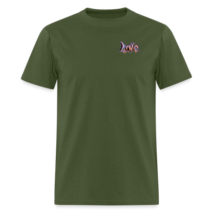 Unisex Classic T-Shirt Love shirt - military green