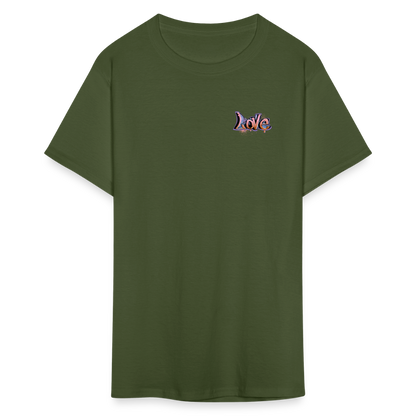 Unisex Classic T-Shirt Love shirt - military green