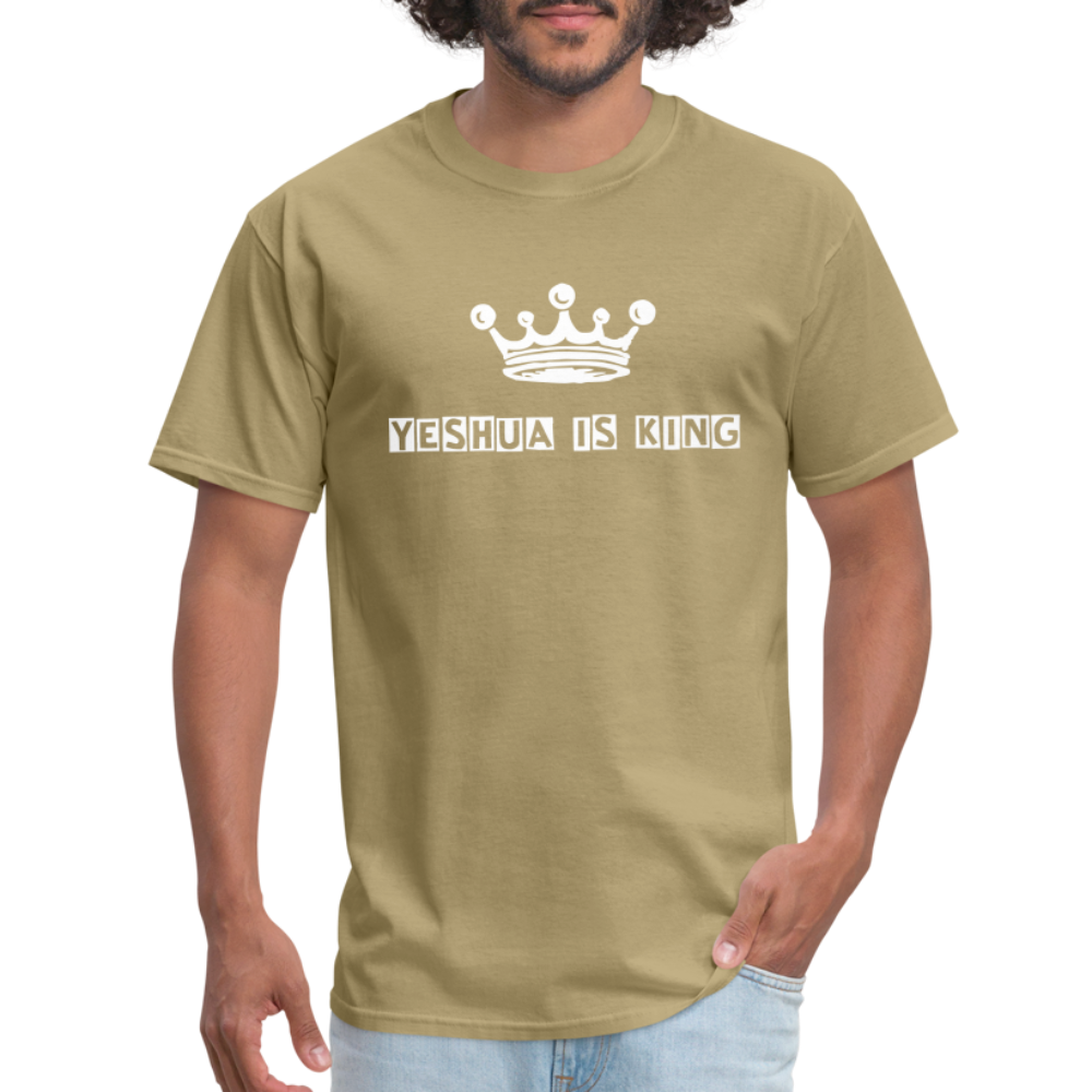 Unisex Classic T-Shirt Yeshua is King - khaki