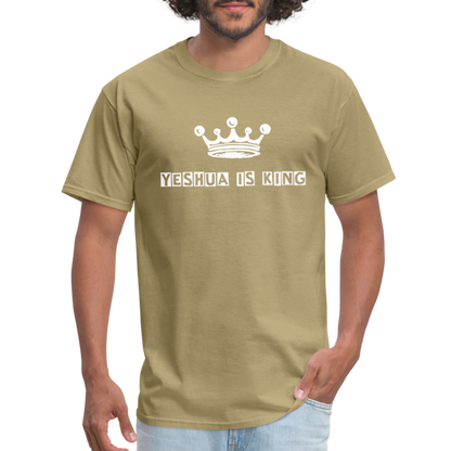 Unisex Classic T-Shirt Yeshua is King - khaki