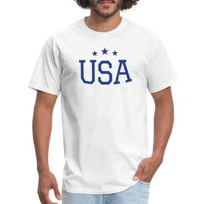 Unisex Classic T-Shirt usa shirt - white