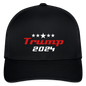 Flexfit Fitted Baseball Cap Trump 2024 hat - black