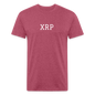 Fitted Cotton/Poly T-Shirt by Next Level XRP shirt - heather burgundy