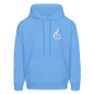 Men's Hoodie music Jesus is the song that I sing - carolina blue