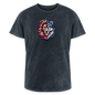 Men's Mineral Wash T-shirt Lion and the Wolf shirt - mineral navy