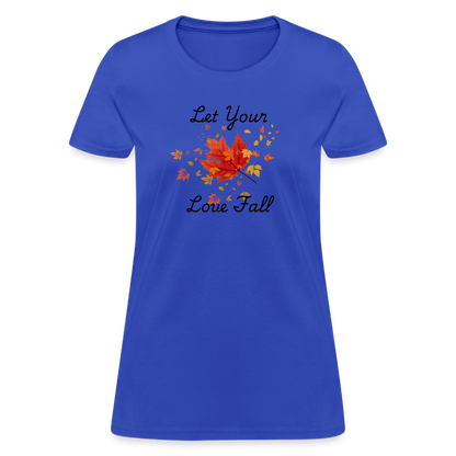 Women's T-Shirt - royal blue