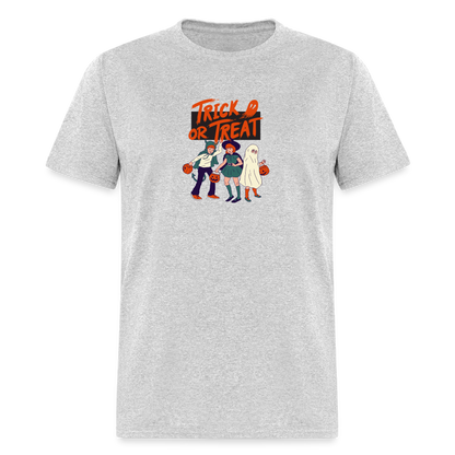 Unisex Classic T-Shirt trick or treat shirt - heather gray