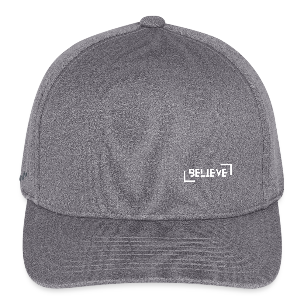 Flexfit Fitted Melange Baseball Cap usa - light heather gray