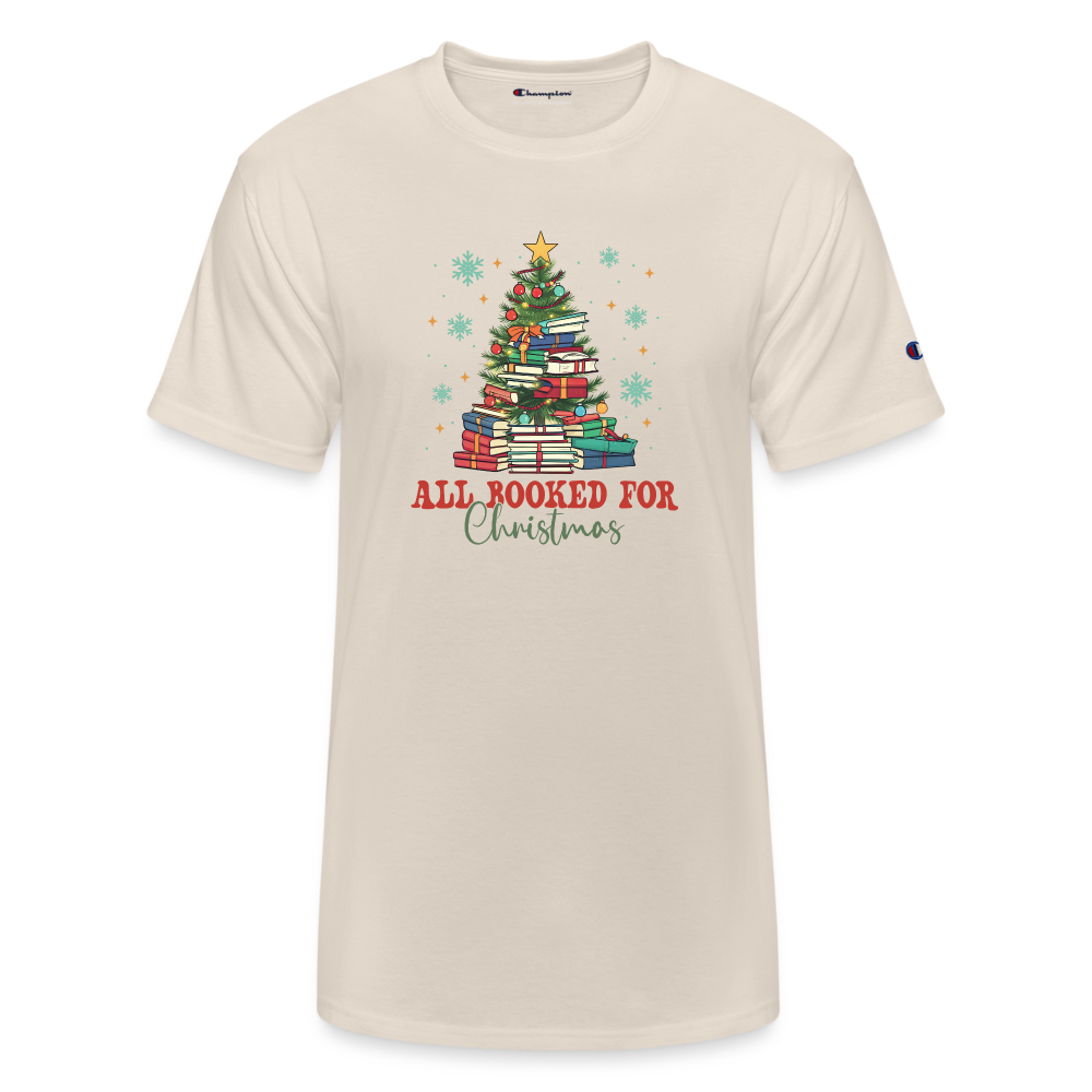 Champion Unisex T-Shirt Christmas Shirt - Sand