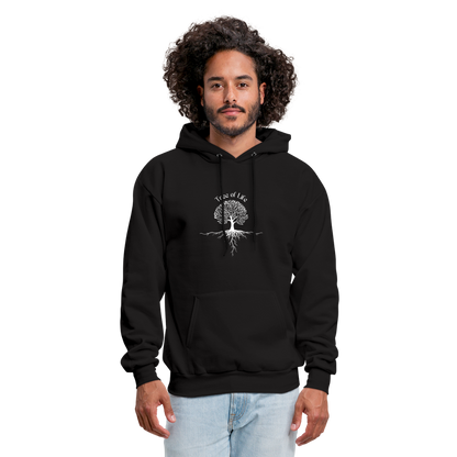 Men's Hoodie tree of life - black