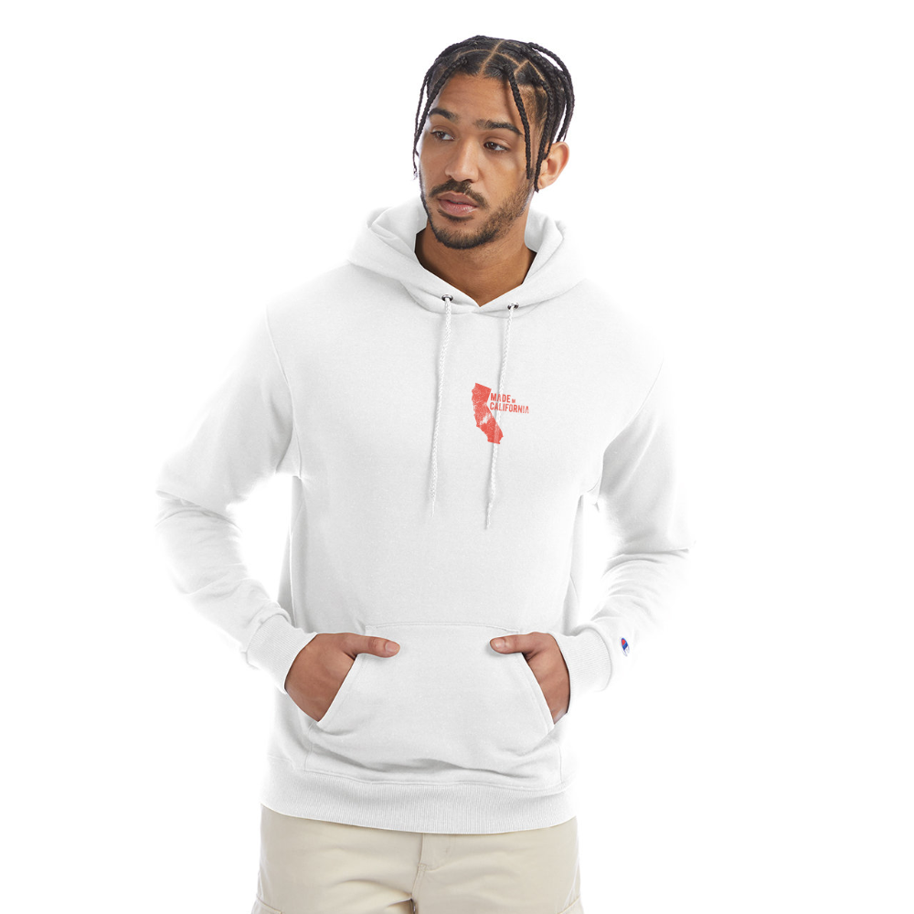 Champion Unisex Powerblend Hoodie - white