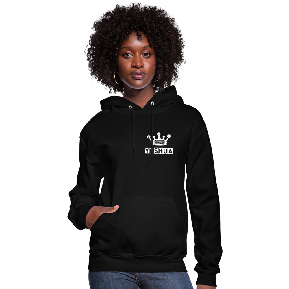 Women's Hoodie Yeshua is King - black