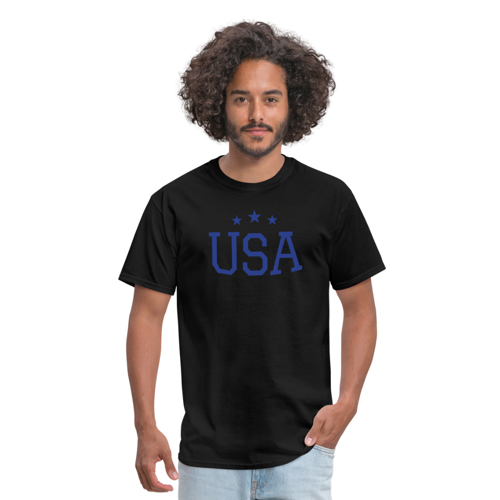 Unisex Classic T-Shirt usa shirt - black