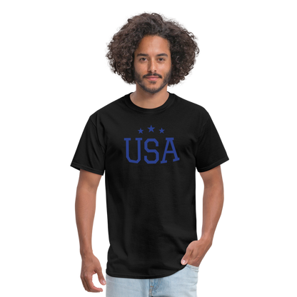 Unisex Classic T-Shirt usa shirt - black