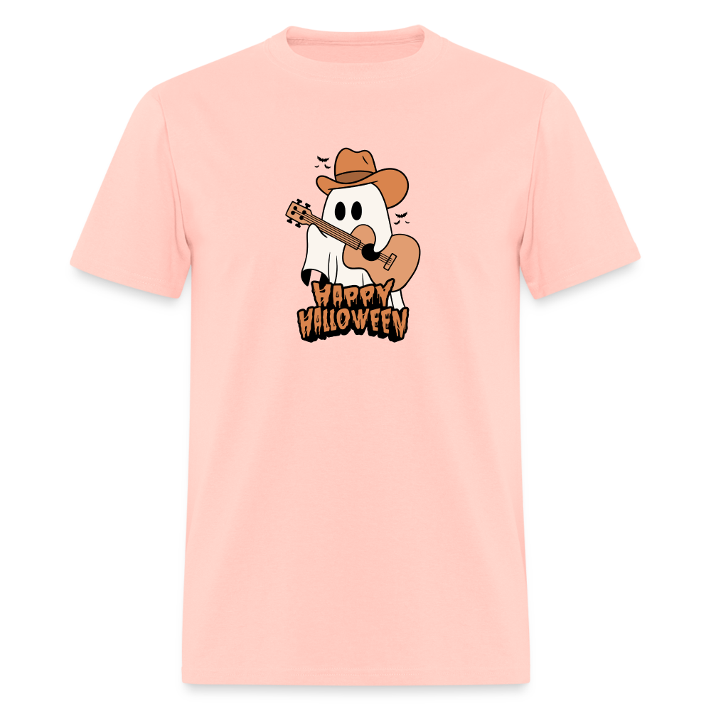 Unisex Classic T-Shirt happy halloween guitar shirt - blush pink 