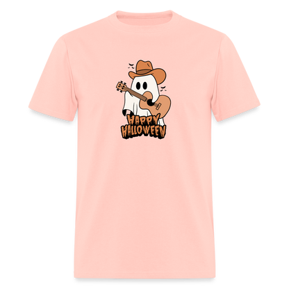 Unisex Classic T-Shirt happy halloween guitar shirt - blush pink 