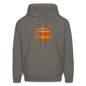 Men's Hoodie groovy halloween - asphalt gray