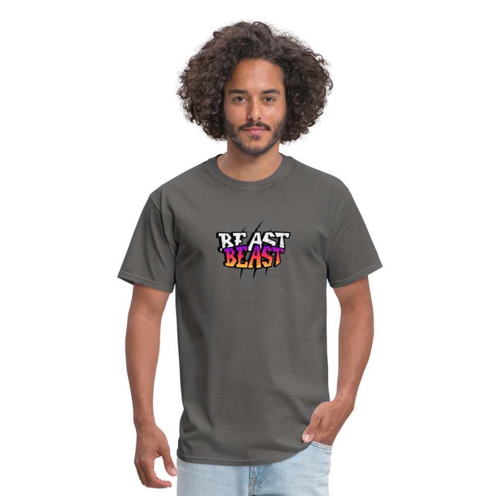 Unisex Classic T-Shirt beast workout shirt - charcoal