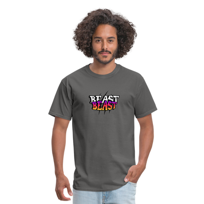 Unisex Classic T-Shirt beast workout shirt - charcoal