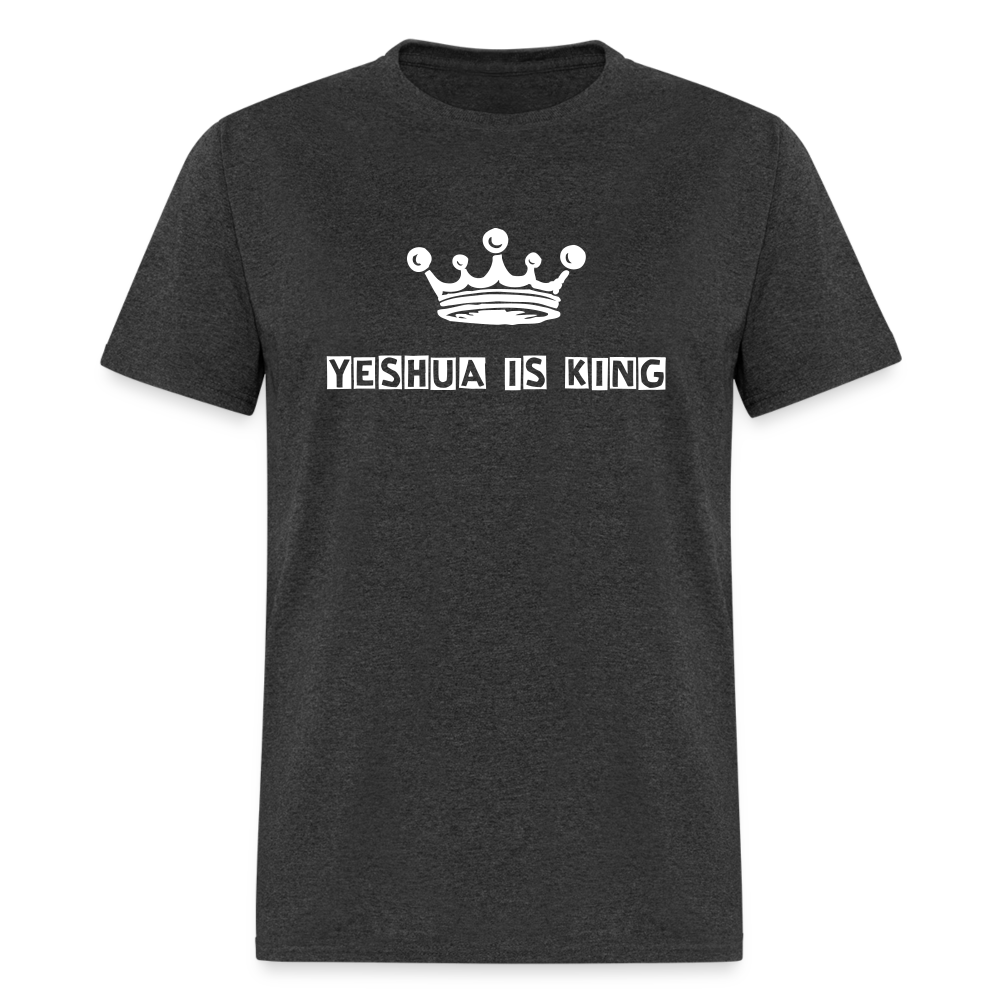 Unisex Classic T-Shirt Yeshua is King - heather black