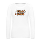 Women's Premium Long Sleeve T-Shirt fall vibes - white