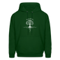 Men's Hoodie tree of life - forest green