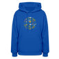 Women's Hoodie stay natural - royal blue