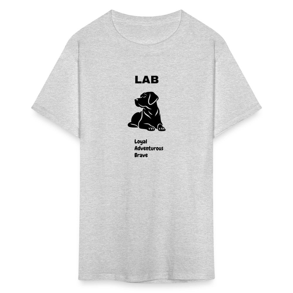 Unisex Classic T-Shirt lab dog lover shirt - heather gray