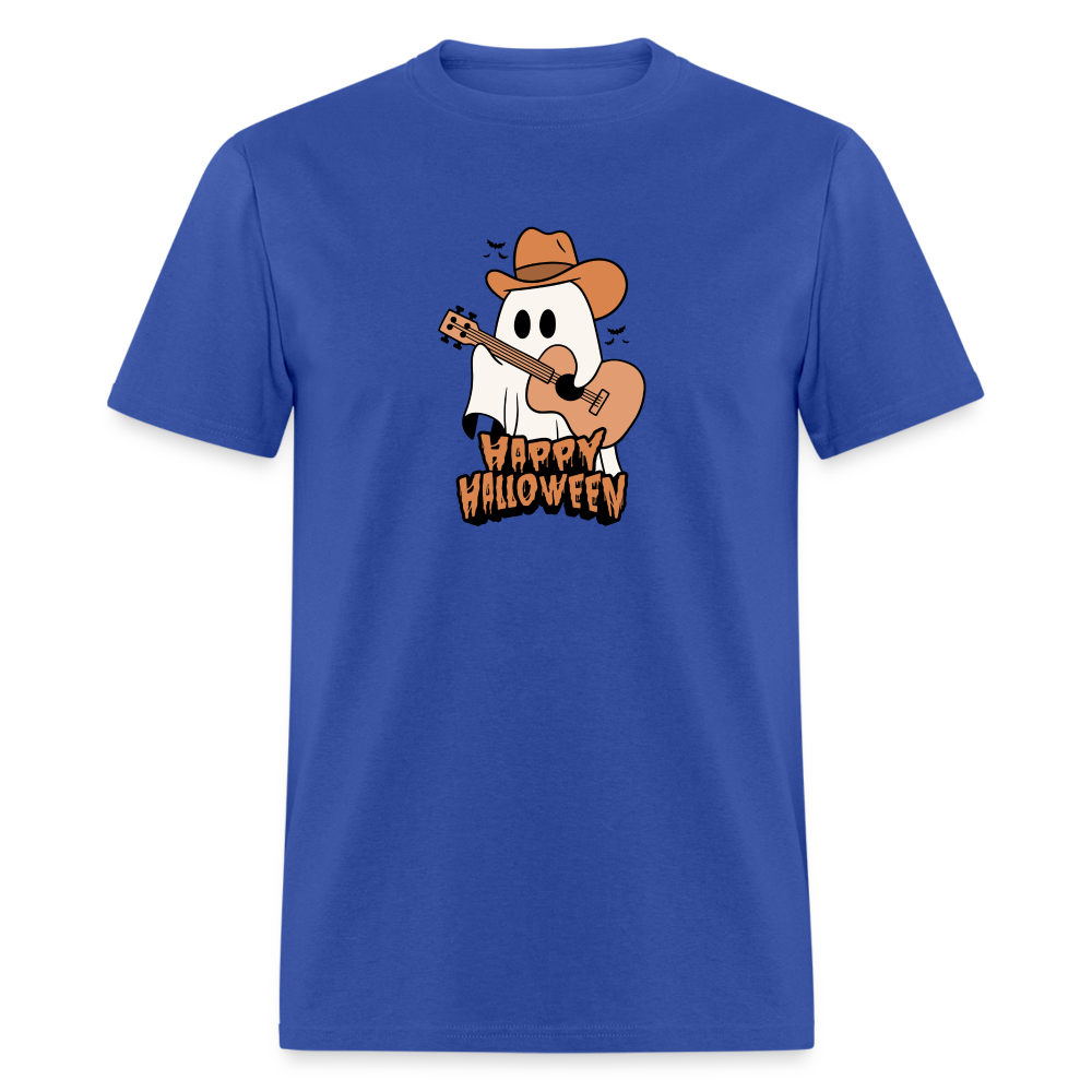 Unisex Classic T-Shirt happy halloween guitar shirt - royal blue