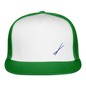 Trucker Cap drumsticks - white/kelly green