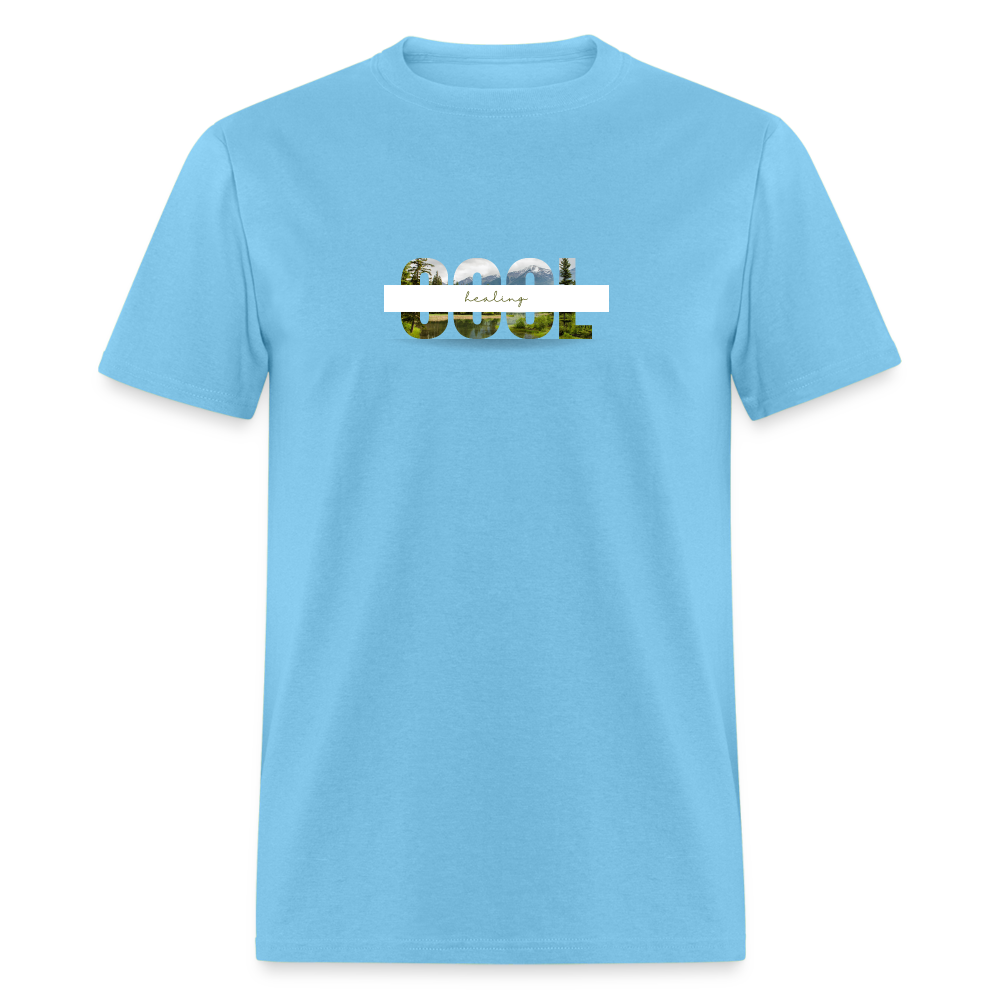 Unisex Classic T-Shirt cool healing outdoors - aquatic blue