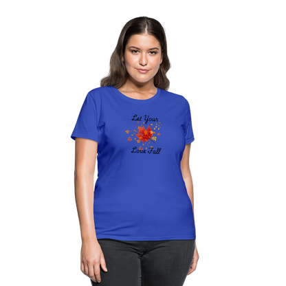 Women's T-Shirt - royal blue