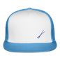 Trucker Cap drumsticks - white/blue