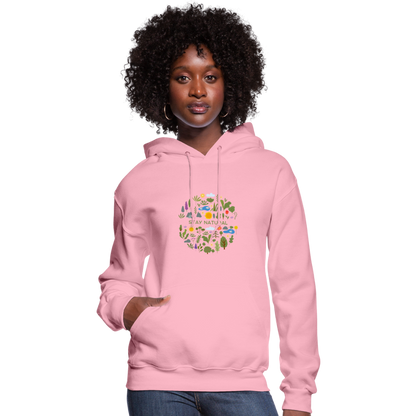 Women's Hoodie stay natural - classic pink