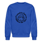 Crewneck Sweatshirt Womens Pumpkin Spice Sweater - royal blue