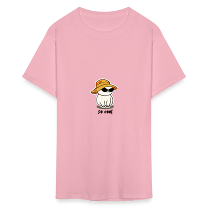 Unisex Classic T-Shirt cat so cool - pink