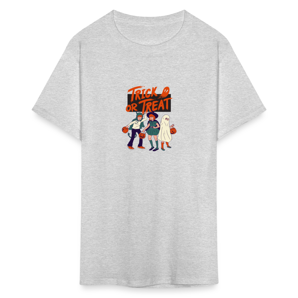 Unisex Classic T-Shirt trick or treat shirt - heather gray