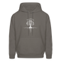 Men's Hoodie tree of life - asphalt gray