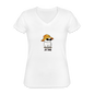 Women's V-Neck T-Shirt so cool - white