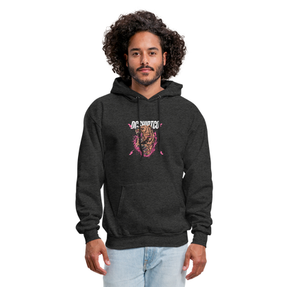 Men's Hoodie dc shirt co bear - charcoal grey