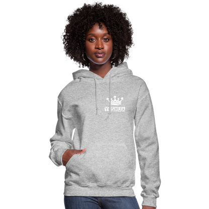 Women's Hoodie Yeshua is King - heather gray