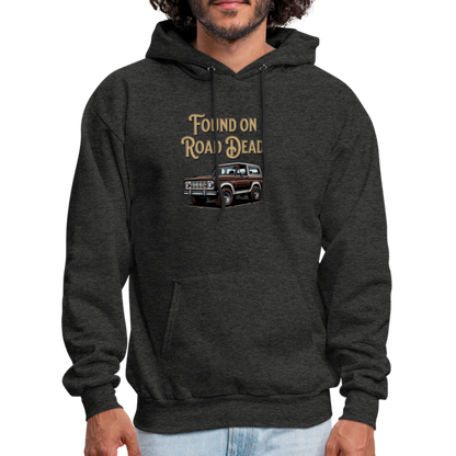 Men's Hoodie Ford Hoodie Found on Road Dead - charcoal grey