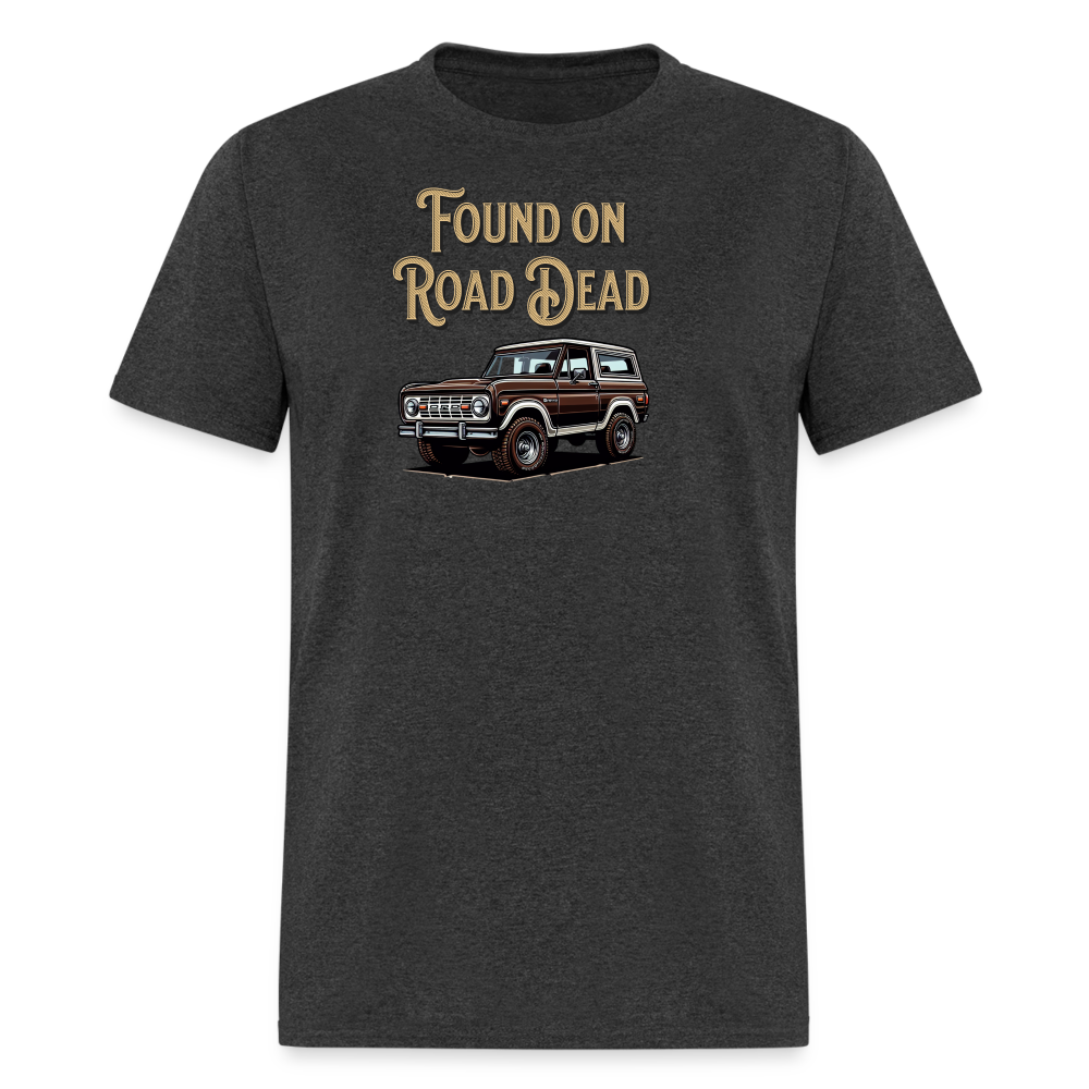 Unisex Classic T-Shirt FORD Found on Road Dead - heather black