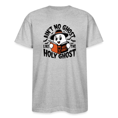 Bayside Unisex Heavyweight USA Made T-Shirt Holy Ghost shirt - heather gray