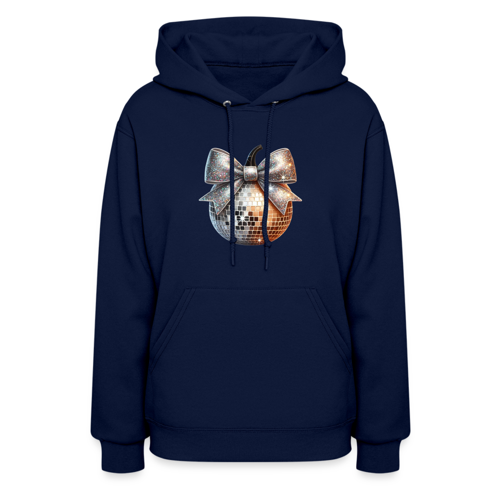 Women's Hoodie disco ball - navy