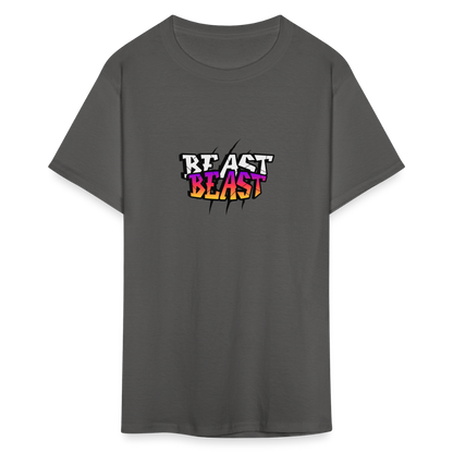 Unisex Classic T-Shirt beast workout shirt - charcoal